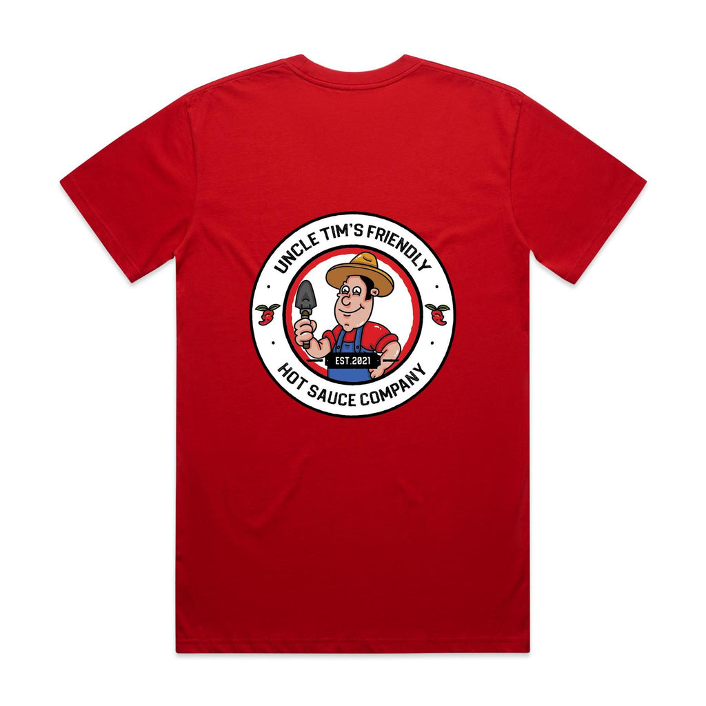 Uncle Tim's Friendly Hot Sauce Company - Killed the sauce. Kept the shirt.