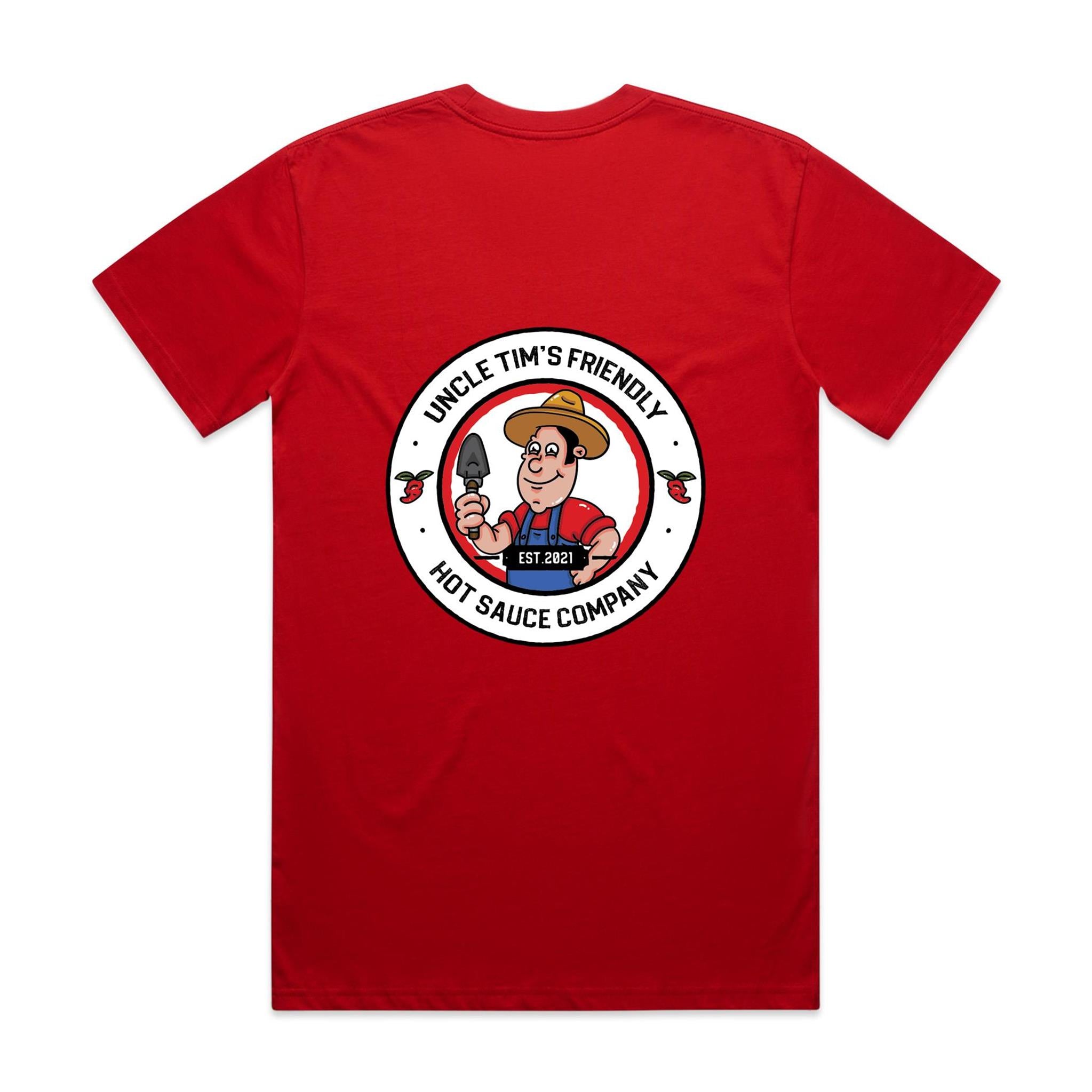 Uncle Tim's Friendly Hot Sauce Company - Killed the sauce. Kept the shirt.