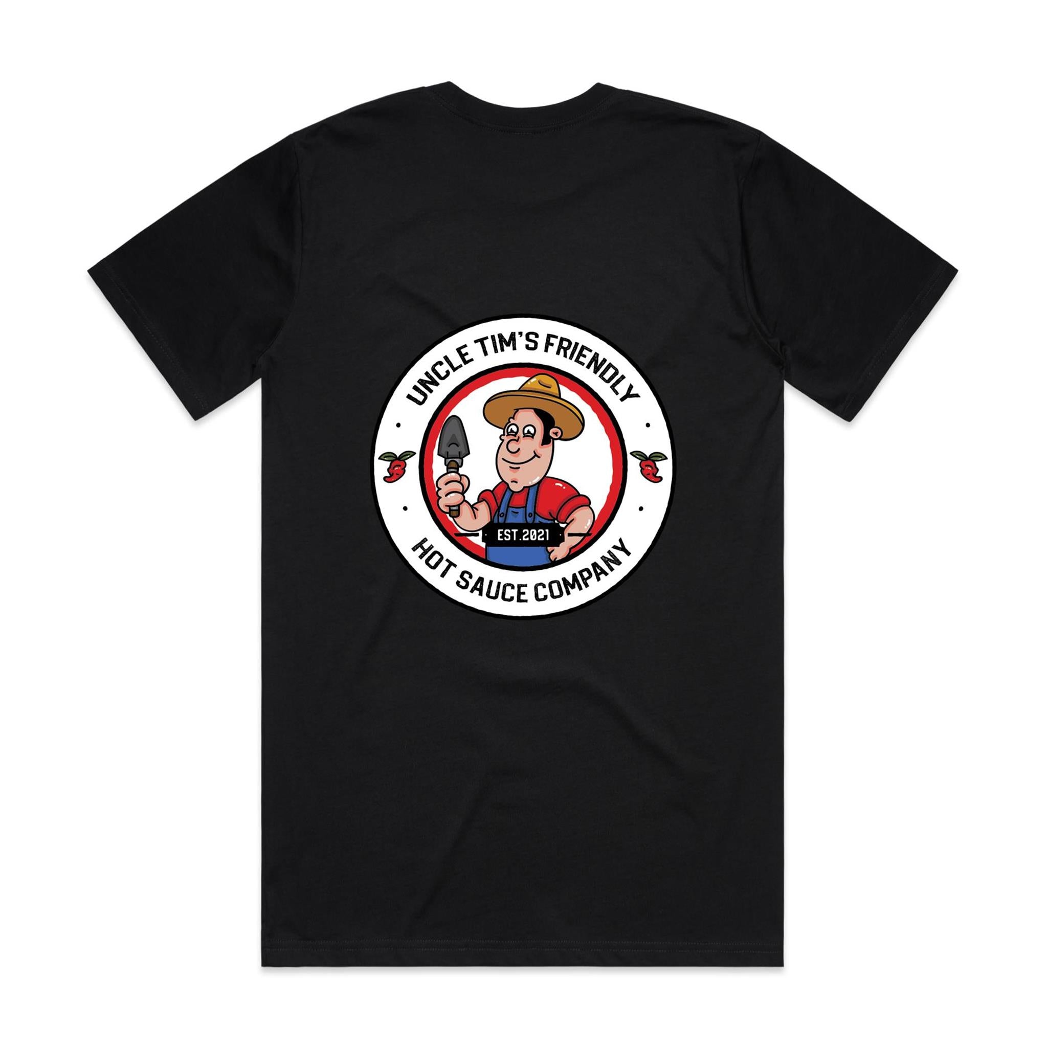 Uncle Tim's Friendly Hot Sauce Company - Killed the sauce. Kept the shirt.