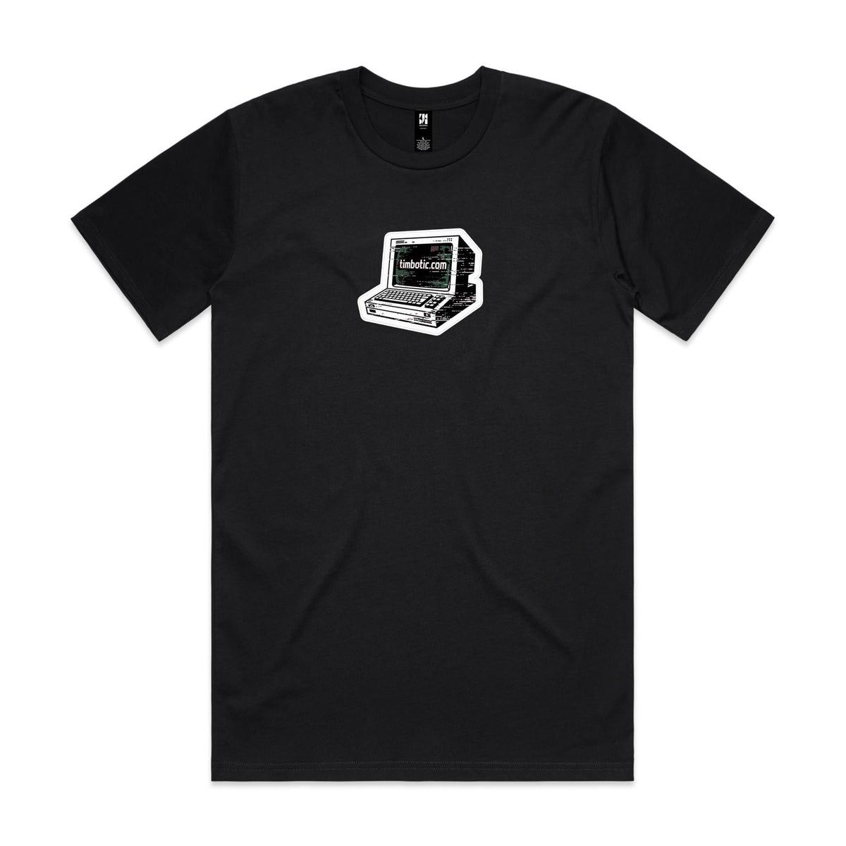 Timbotic.com Retro-Glitch Computer Tee
