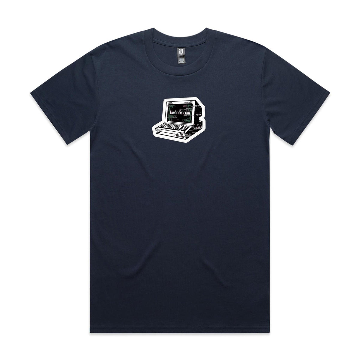 Timbotic.com Retro-Glitch Computer Tee