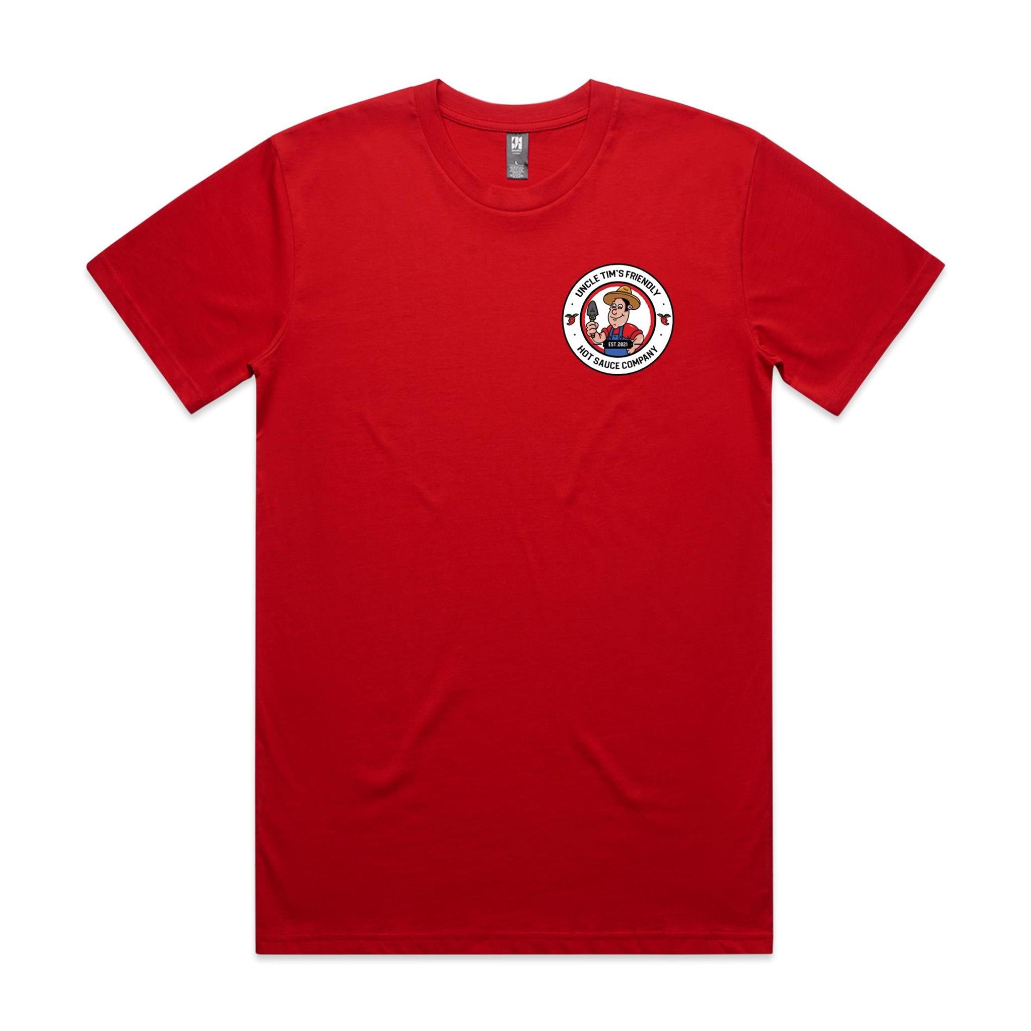 Uncle Tim's Friendly Hot Sauce Company - Killed the sauce. Kept the shirt.