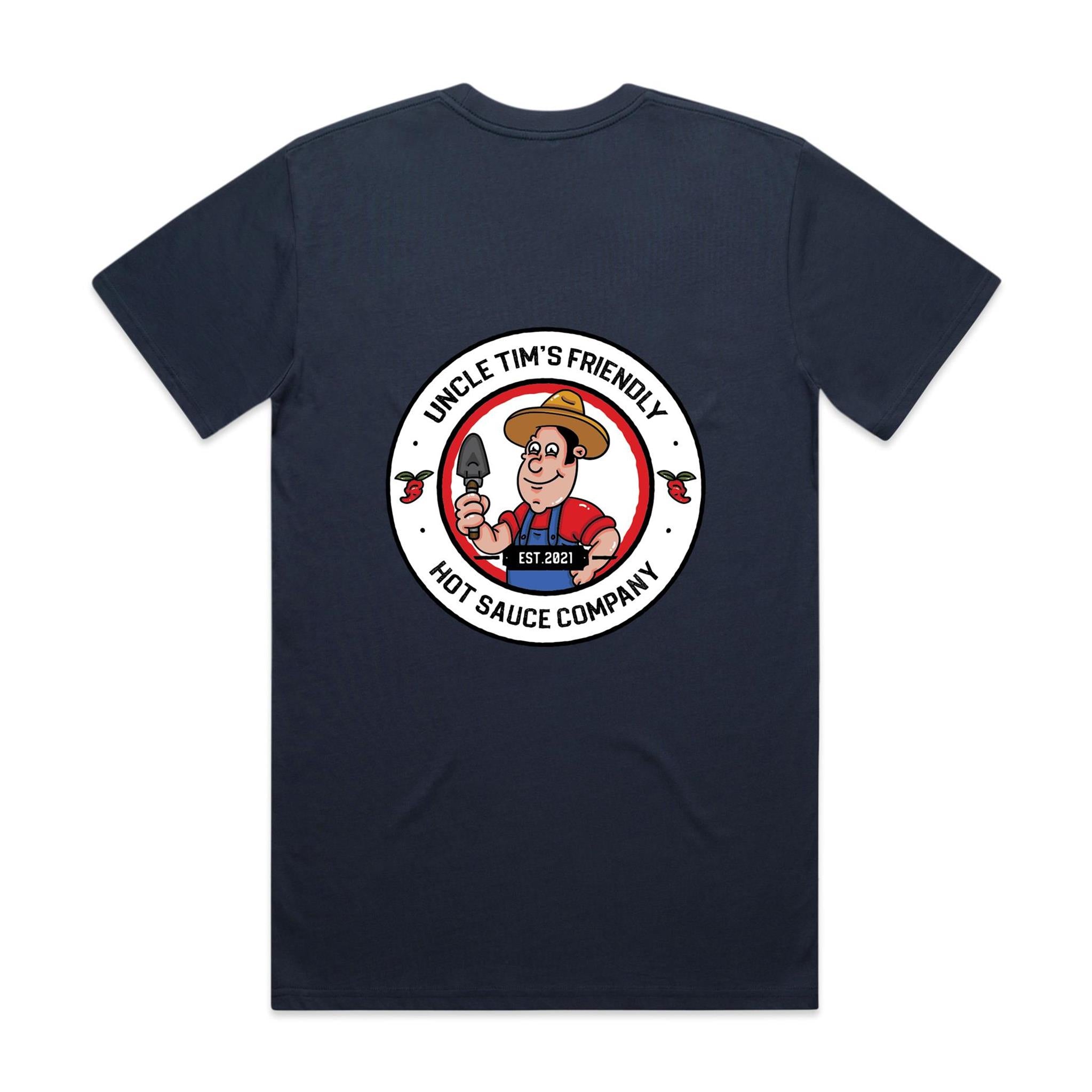 Uncle Tim's Friendly Hot Sauce Company - Killed the sauce. Kept the shirt.