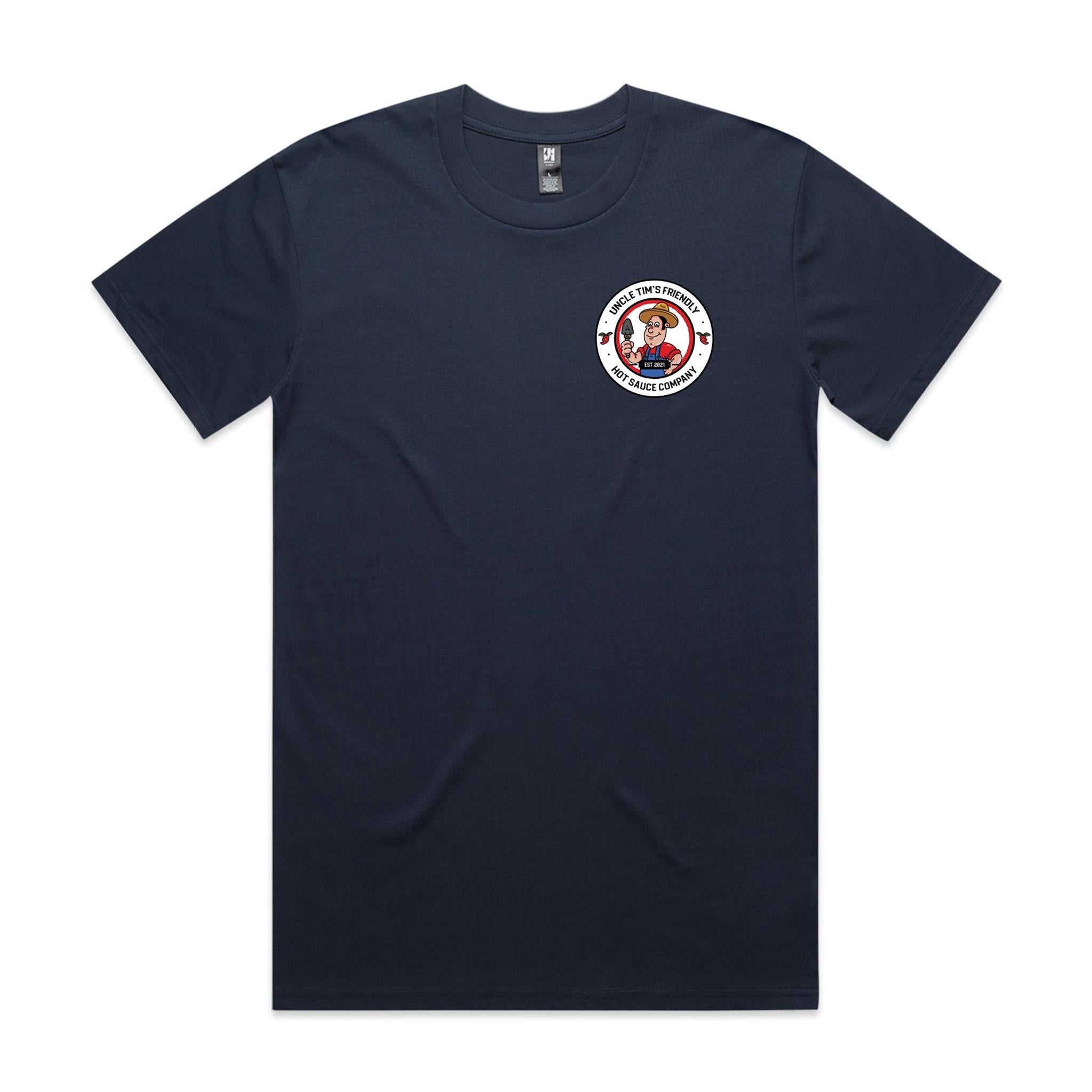 Uncle Tim's Friendly Hot Sauce Company - Killed the sauce. Kept the shirt.