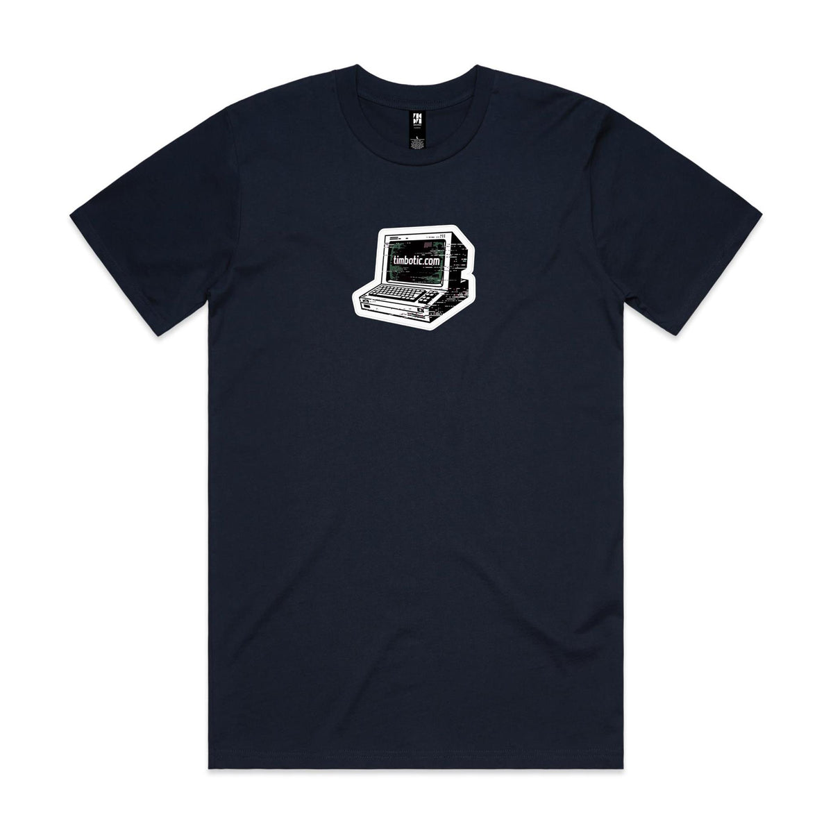 Timbotic.com Retro-Glitch Computer Tee